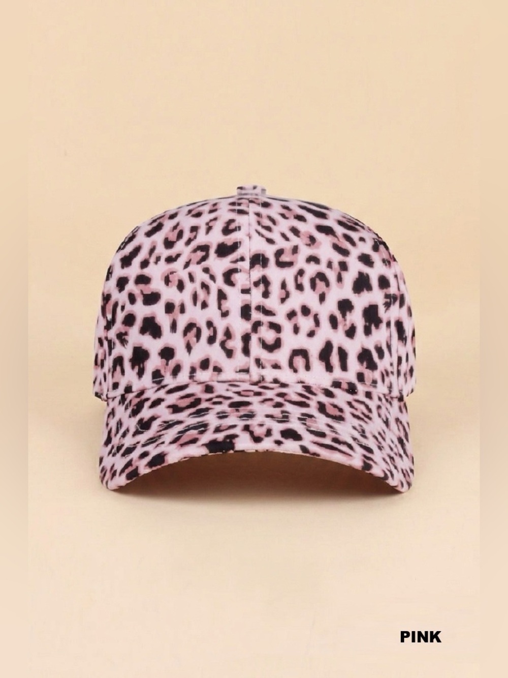 Zenana Leopard Print Baseball Cap
